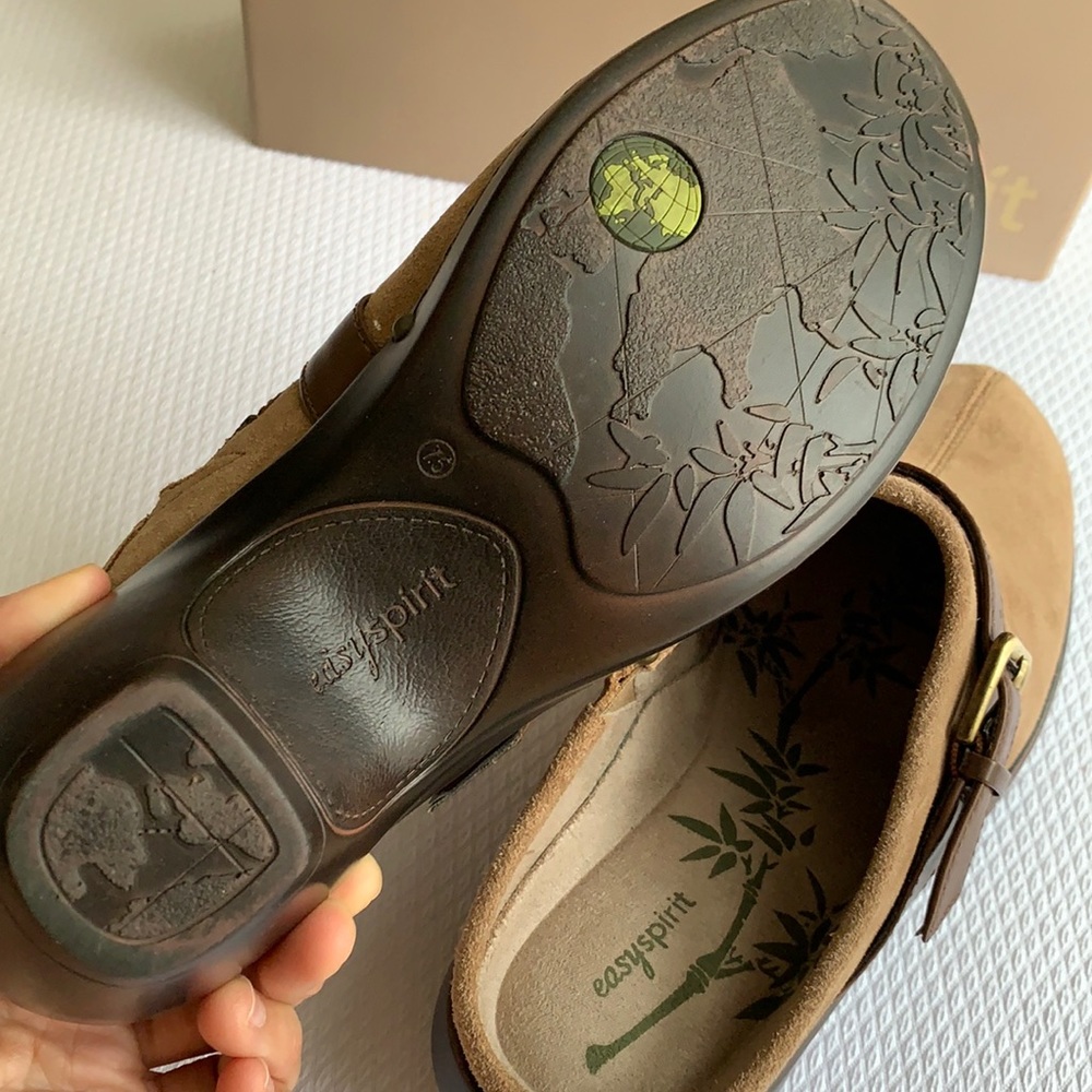 Easy Spirit mules w 2.5” heel - Picture 4 of 9